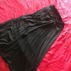 Long black skirt